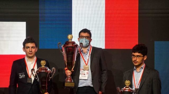 On the podium, but narrowly - MVL - Maxime Vachier-Lagrave, Chess player