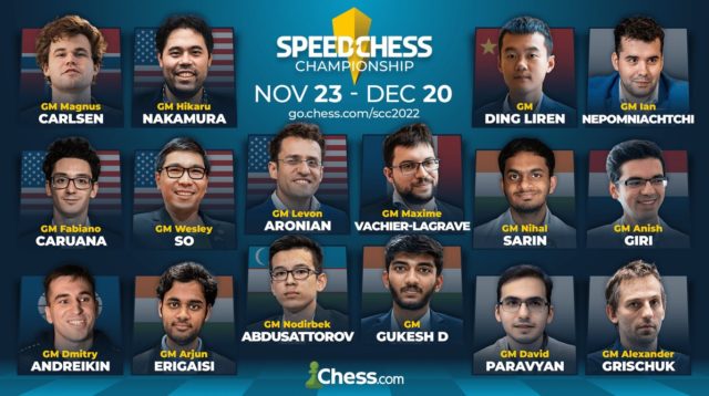 Nepo on not being able to play in Chess.com's Speed Chess